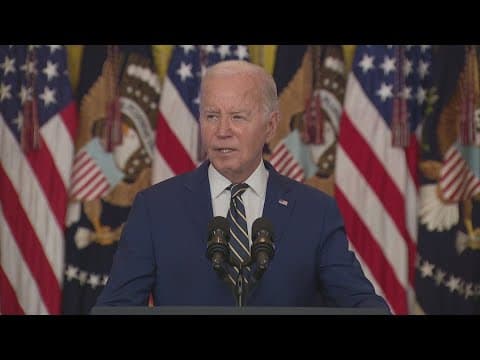President Biden says Republicans gave him 'no choice' but to sign immigration executive order