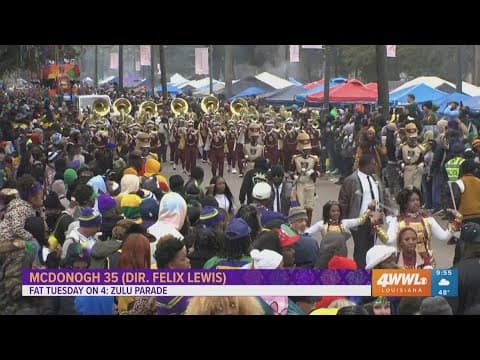 Krewe of Zulu: McDonogh 35 marching band