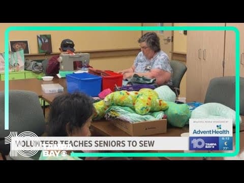 Beautiful People: Volunteer teaches seniors to sew at Empath Health