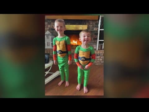 Family mourns young brothers Banx and Bowyn,  after police say river waters swept them away