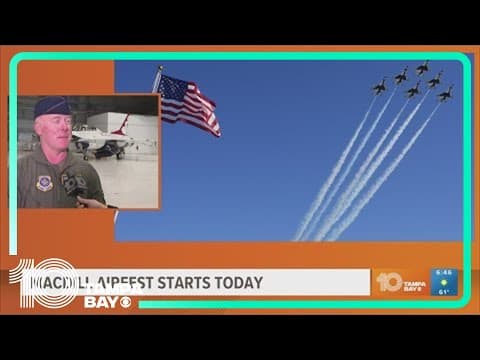 Tampa Bay AirFest 2024 kicks off at MacDill Air Force Base