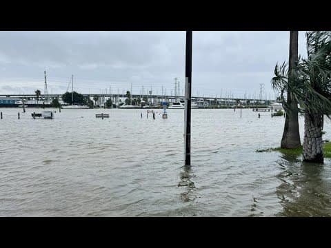 KHOU 11 viewers sent photos and videos of Tropical Storm Alberto's impacts on the Texas coast