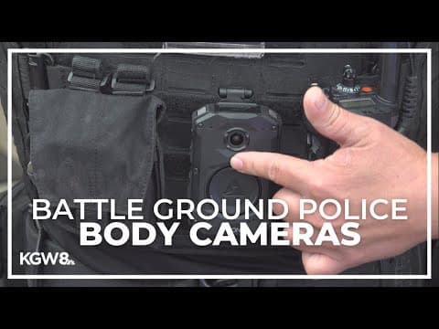 Battle Ground police begin wearing body cameras