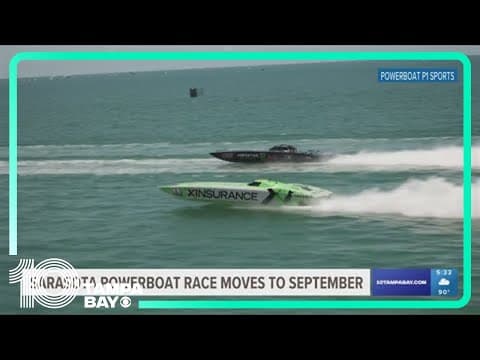 Sarasota Powerboat Grand Prix moves to September