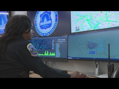 DC's new 'Real Time Crime Center' promises to change policing in region