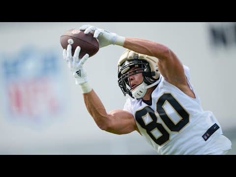 Saints Camp Day 4: Jimmy Graham says it feels amazing to be back home