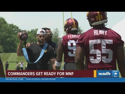 How the Commanders are gearing up for their showdown with the Bengals