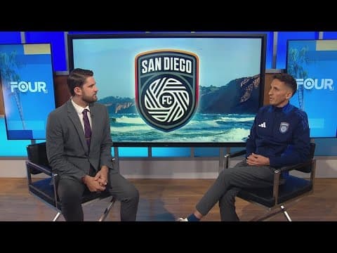 CBS 8's Jake Garegnani sits down with San Diego FC's first head coach