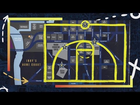 Here is how downtown Indianapolis will be transformed for 2024 NBA All-Star Weekend