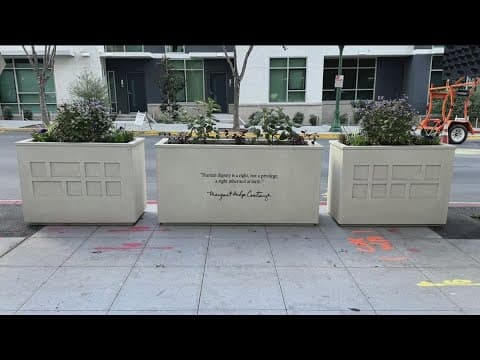 Piazza Costanza Ribbon Cutting in Little Italy