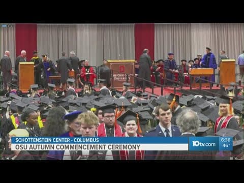 Thousands graduate from The Ohio State University in fall commencement ceremony
