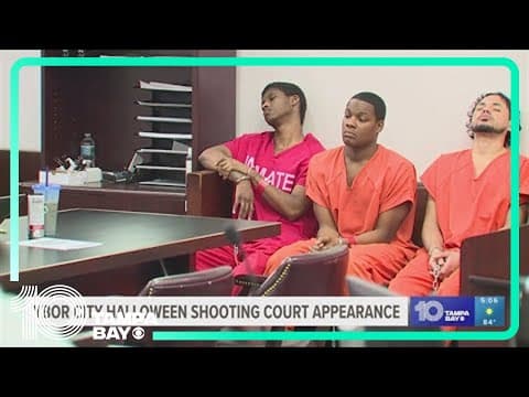 3 men accused in deadly Ybor City Halloween shooting appear in court