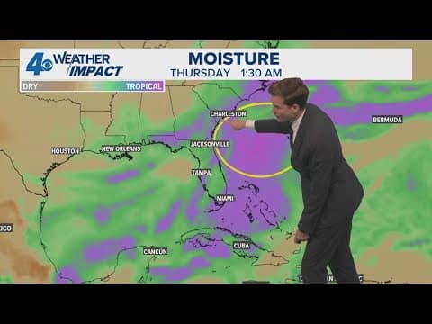 Tropical Weather Impact: 7AM Update Dexter forms, two other spots could organize
