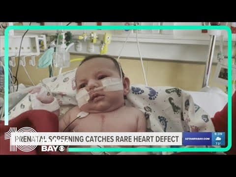 Prenatal screening catches rare heart defect in Sarasota baby