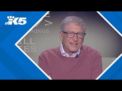 Bill Gates talks to KING 5