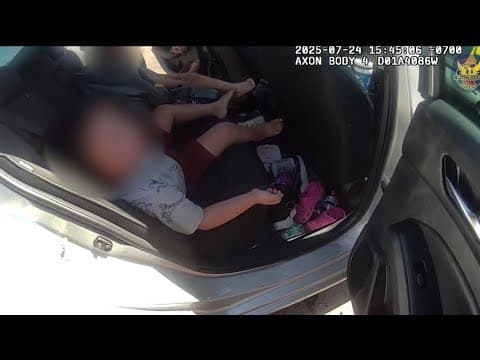 Arizona father leaves 4 kids in hot car to visit adult shop for nearly an hour