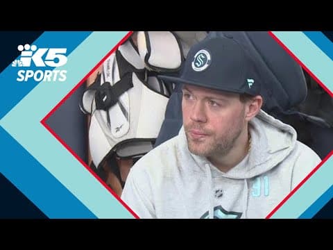 Daniel Sprong at home being back in the mix for Seattle Kraken