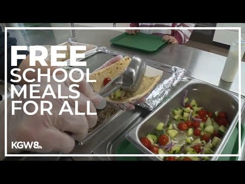 Washington lawmakers talk bill to provide free meals at schools