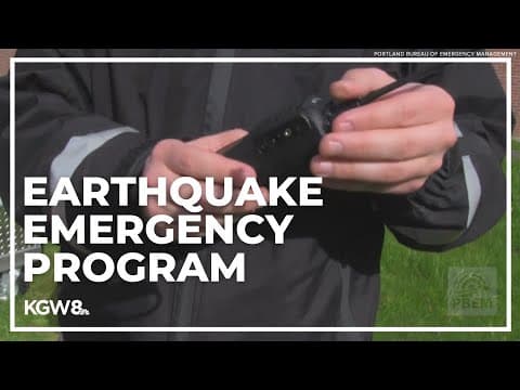 Program aims to keep Portlanders connected in the event of a destructive earthquake