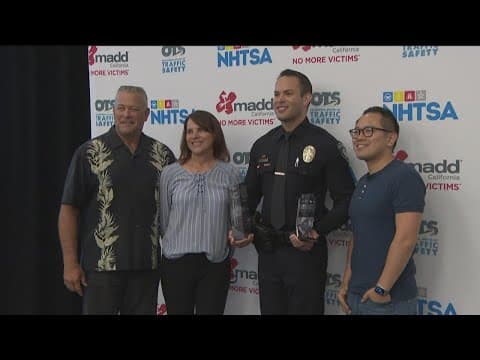 San Diego's Finest honored in awards ceremony held by Mother's Against Drunk Driving