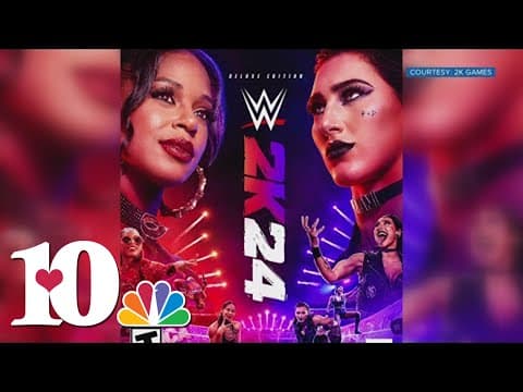 Bianca Belair is on the cover of WWE 2K24