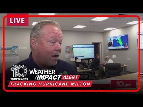 Manatee County emergency officials planning ahead of Hurricane Milton