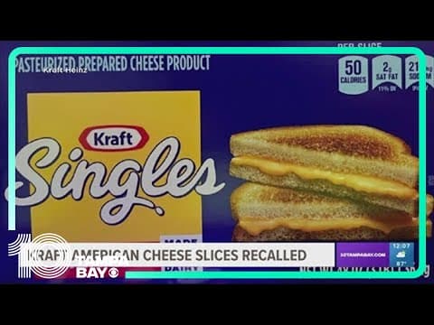 Kraft singles recalled, malfunctioning machine may have added a thin layer of plastic to cheese