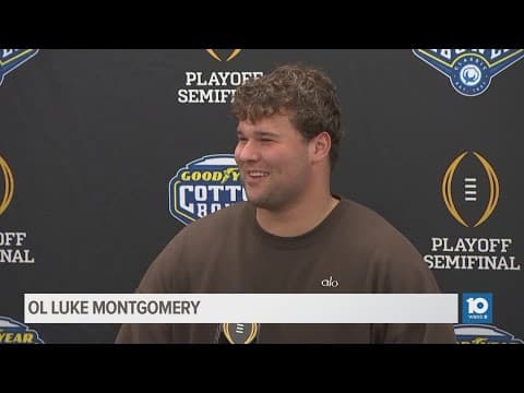 Luke Montgomery pregame press conference: Ohio State vs. Texas | College Football Playoff