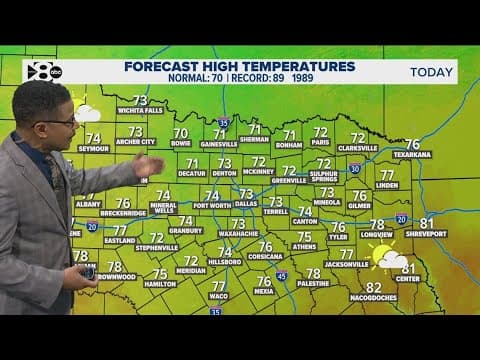 DFW Weather: Cool temperatures in North Texas on Wednesday