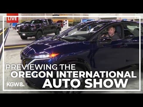 Experience the latest vehicles at the Oregon International Auto Show