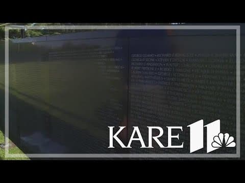 'Wall That Heals' memorial replica visits Saint Thomas Academy