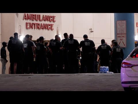 Multiple Dallas officers shot, police say