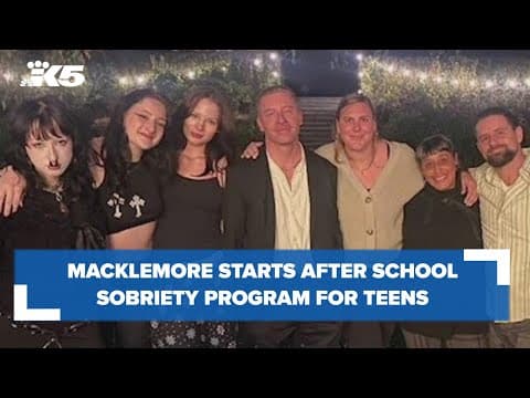 Macklemore spotlights teens in recovery