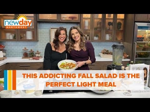 This addicting fall salad is the perfect light meal for the holidays - New Day NW