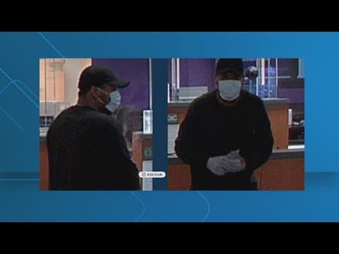 Leesburg police searching for bank robber