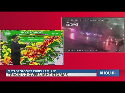Weather Impact Alert: Widespread heavy rain and storms move through the Houston area