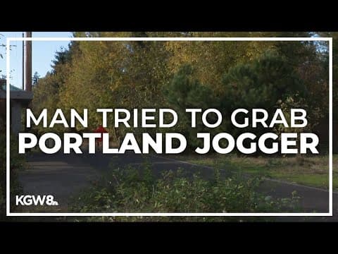 Police searching for more victims after man attacked jogger at Portland park