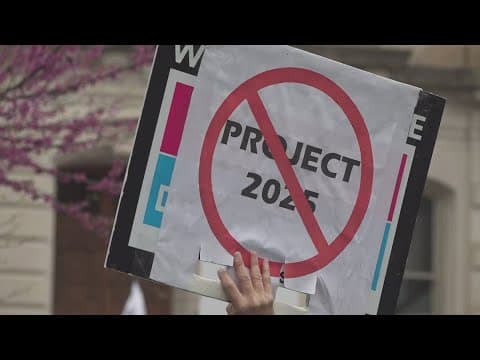 'Enough is enough' | Hundreds rally outside Indiana Statehouse for third 50501 protest in April