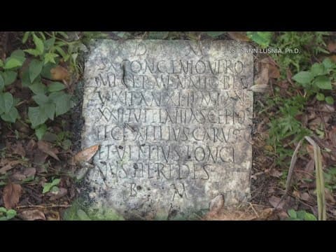 Mystery solved: How an ancient Roman tombstone ended up behind a shotgun house in New Orleans