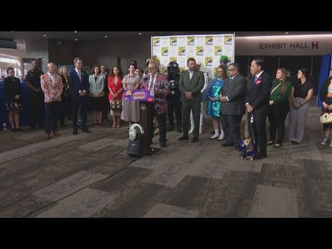 City leaders welcome fans as Comic-Con 2025 kicks off in San Diego