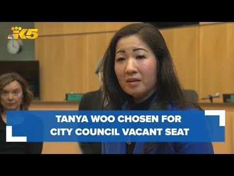 Seattle City Council selects Tanya Woo to fill vacant seat