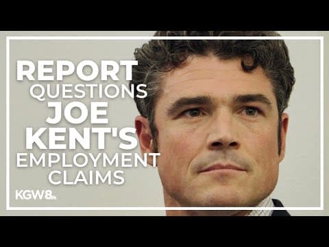 New report questions Republican Joe Kent's employment claims