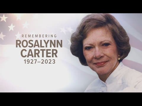 WATCH LIVE: Public remembers former first Lady Rosalynn Carter