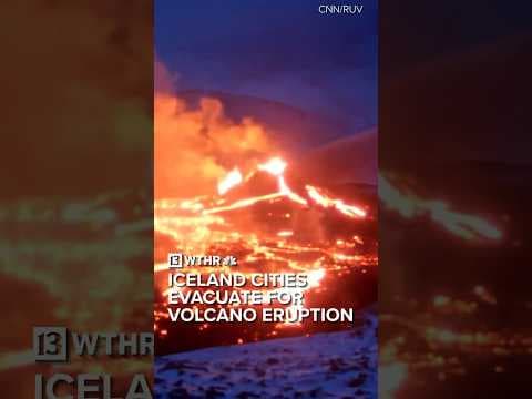 Residents in Iceland evacuate due to volcano rumbling, not expected to return for months