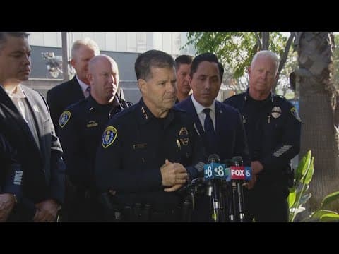 San Diego Police give update on crash that left one officer dead, another critically injured