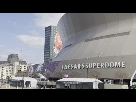Fans flock to New Orleans for Super Bowl