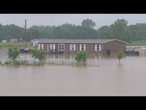 Flash floods in Ross County lead to flooded roads, houses