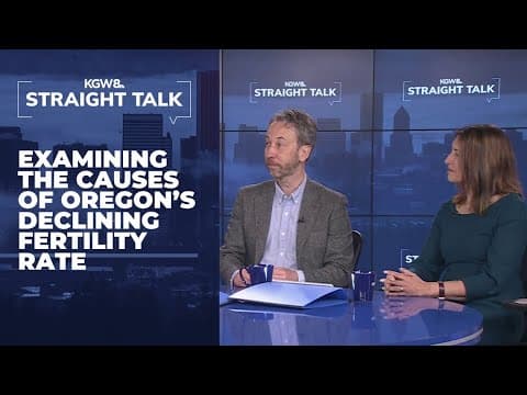 Straight Talk: Examining the causes and impacts of Oregon's declining fertility rate