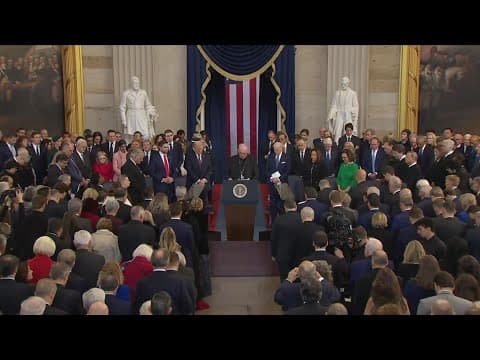 Sen. Deb Fischer, Archbishop Dolan deliver remarks at the Trump/Vance Inauguration