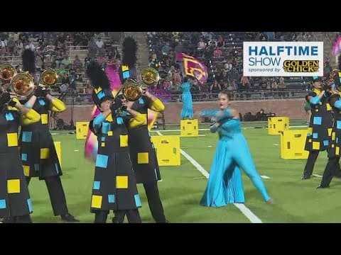 Prosper High School Marching Band halftime performance (10.25.24)